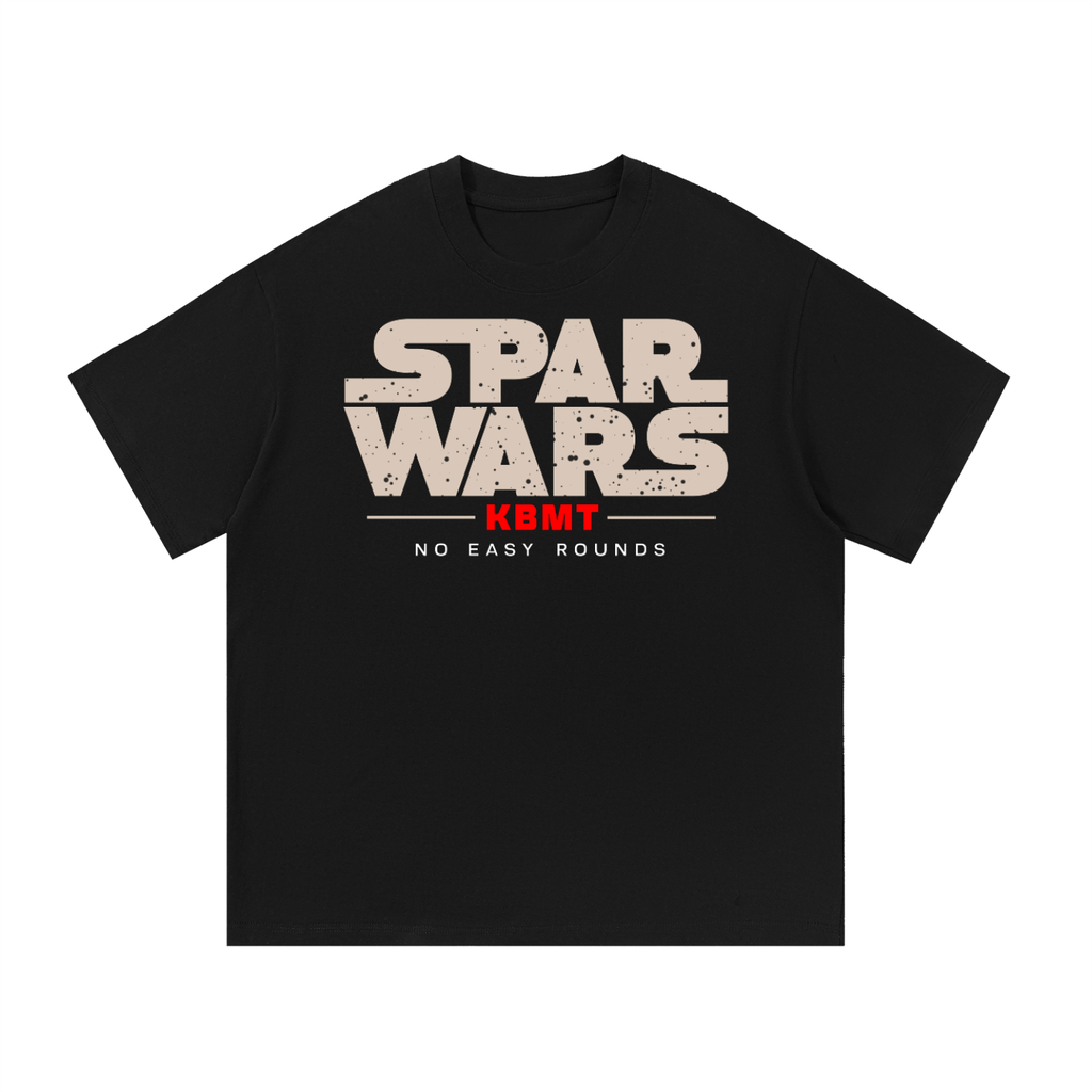 SPAR WARS Premium Boxing Graphic Cotton T-Shirt