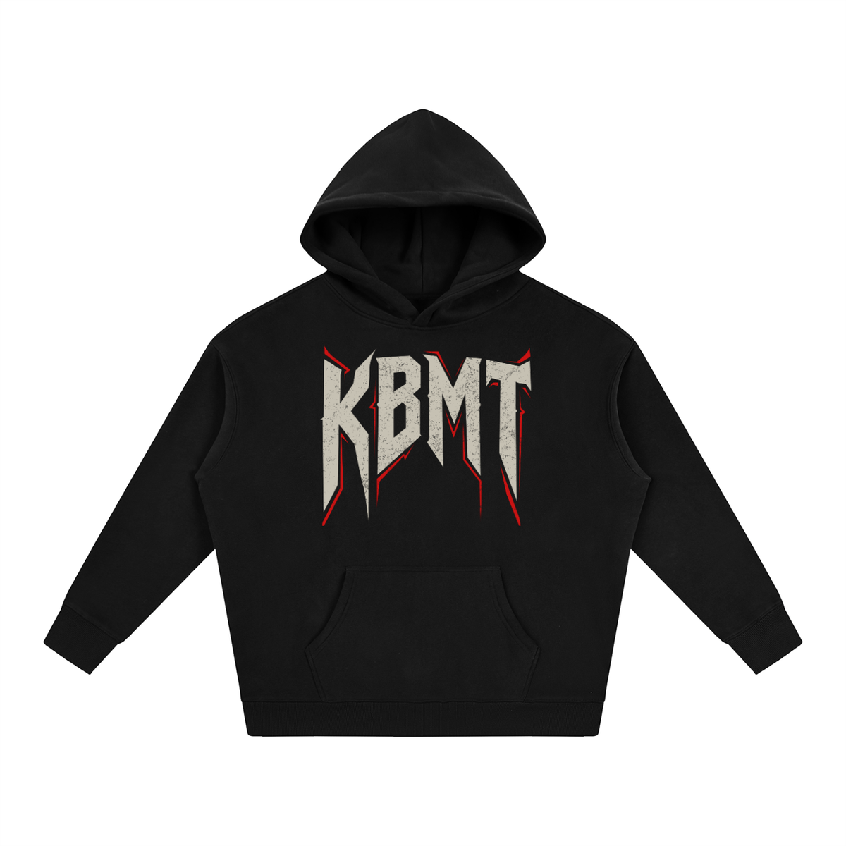 KBMT Oversized Fleece Streetwear Hoodie