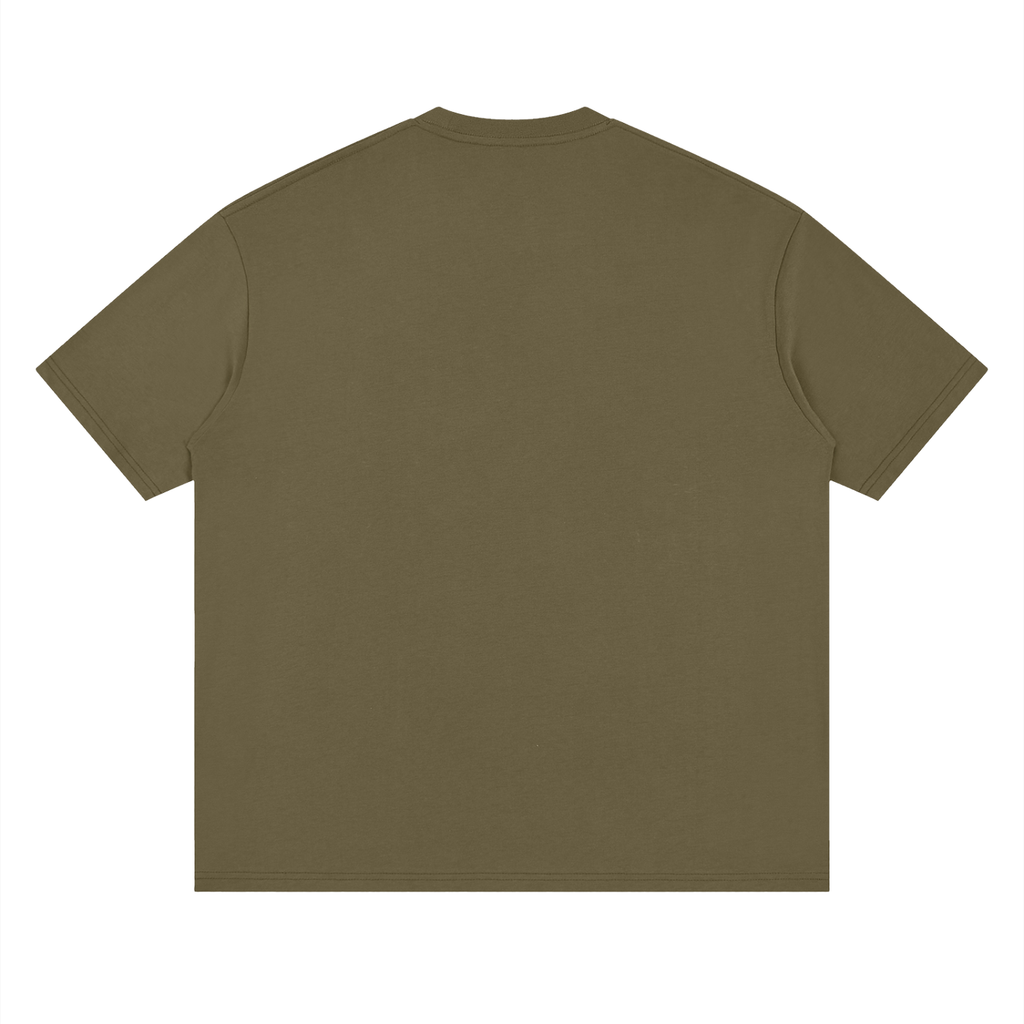 KBMT Face Streetwear Loose Drop Shoulder T-Shirt