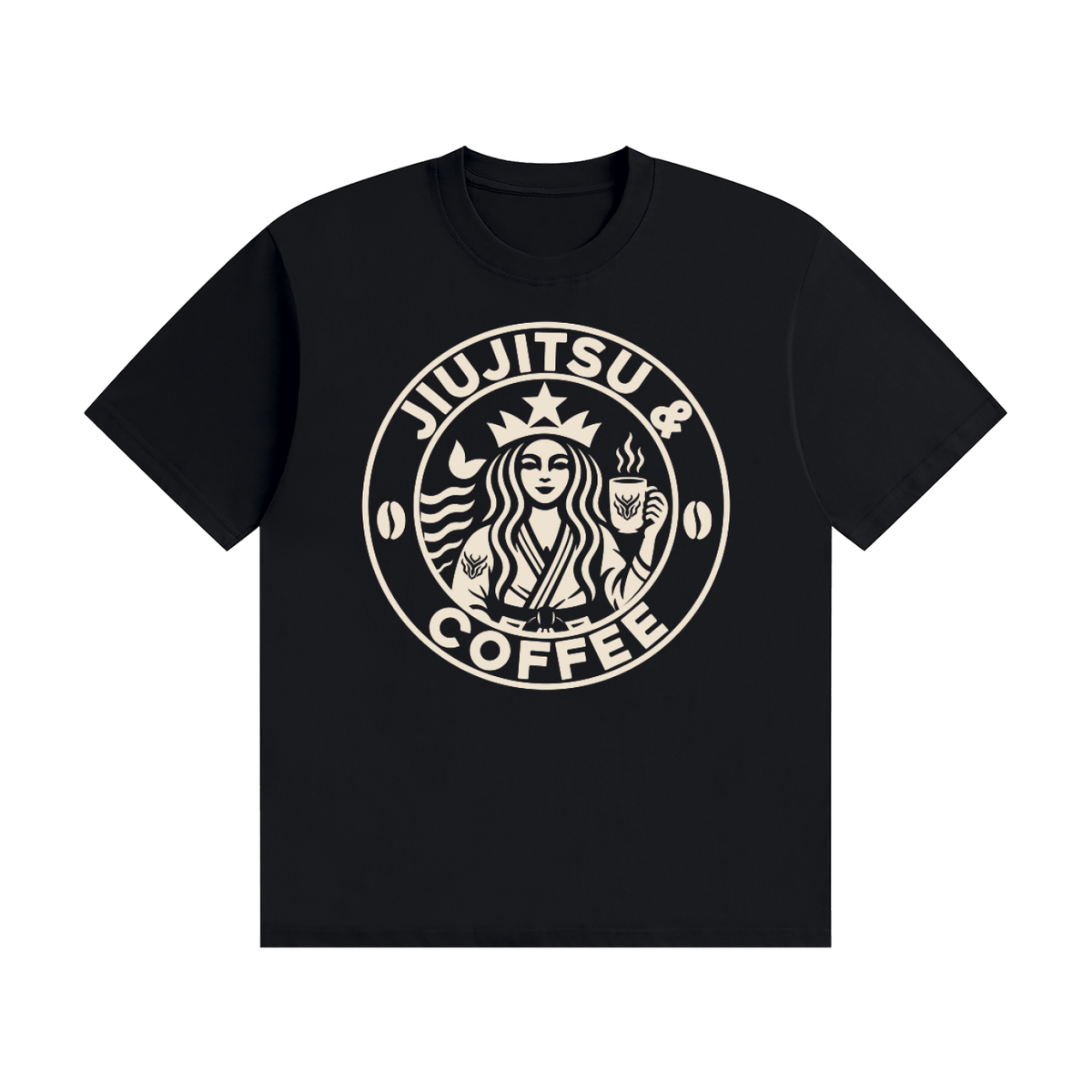 Jiu-Jitsu Coffee Club Graphic T-Shirt
