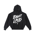 8 Limbs Frayed Enzyme Washed Fleece Hoodie
