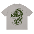 KBMT Dragon Graphic Drop Shoulder T-Shirt – Vintage Streetwear Tee