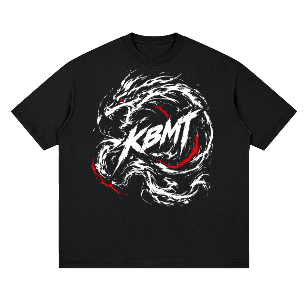 KBMT Oversized Graphic Drop-Shoulder T-Shirt