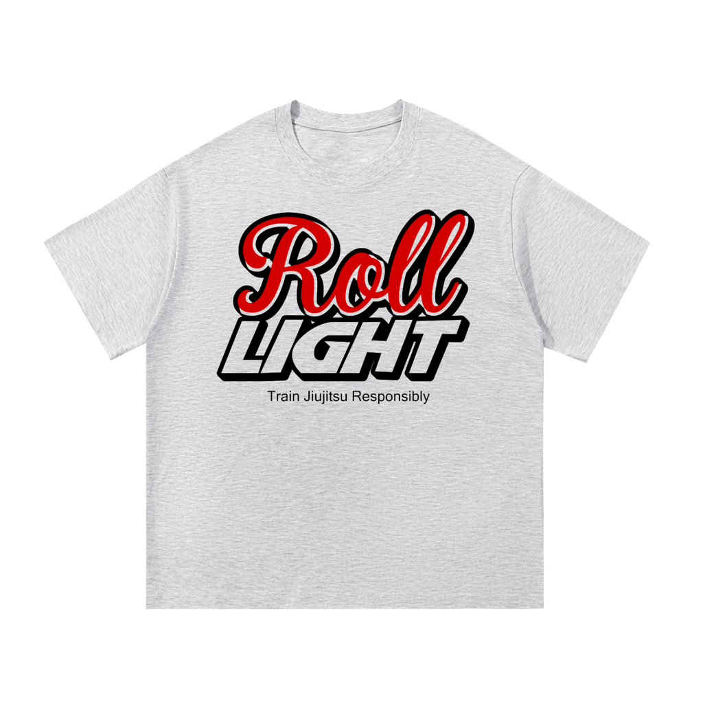 Roll Light Graphic T-Shirt – Premium Cotton Jiu-Jitsu Training & Lifestyle Tee