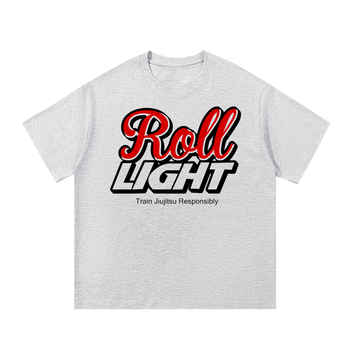 Roll Light Graphic T-Shirt – Premium Cotton Jiu-Jitsu Training & Lifestyle Tee
