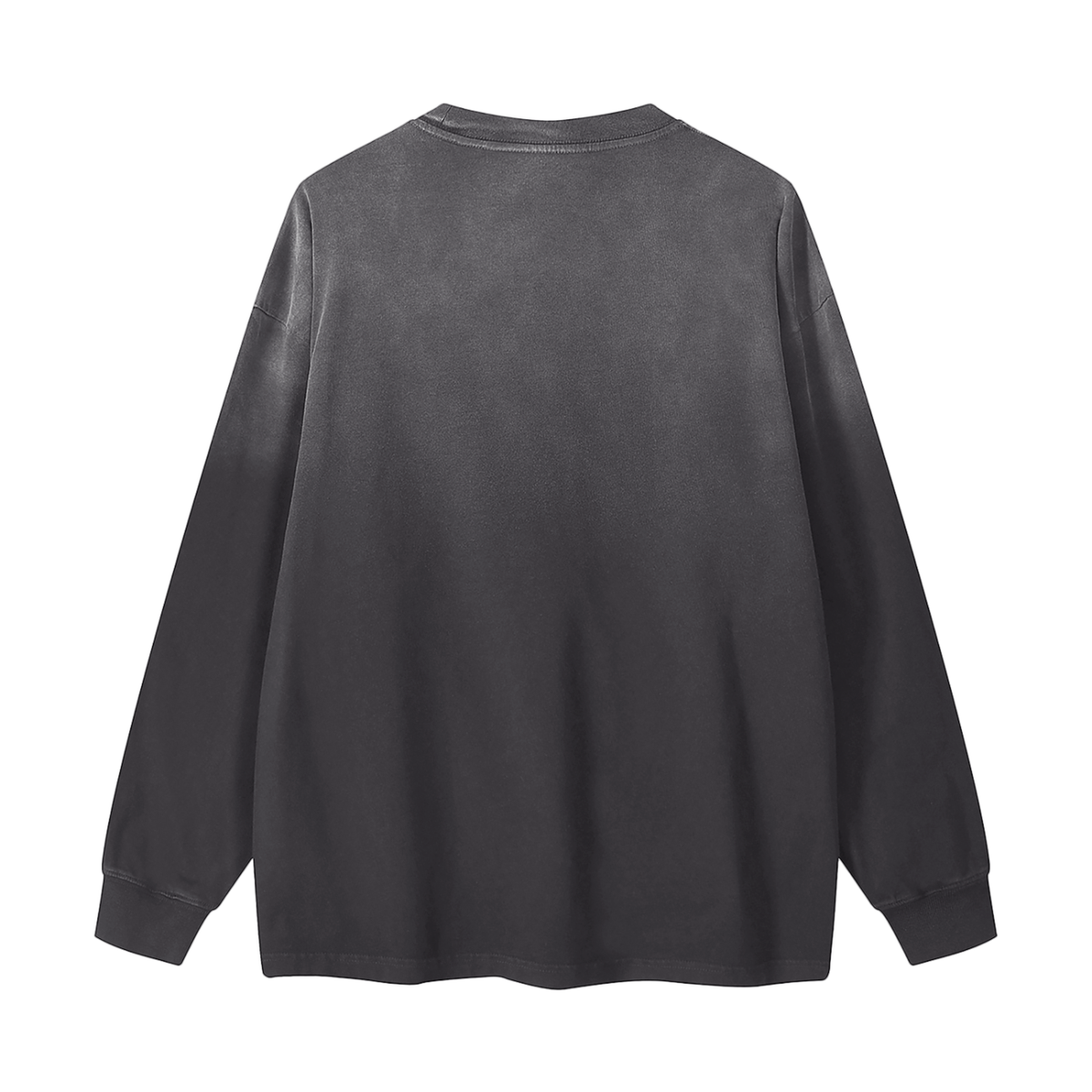 KBMT Gradient Washed Long Sleeve T-Shirt – Premium Cotton Training & Streetwear Tee