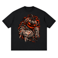 Pumpkin Fighter Streetwear Loose Drop Shoulder T-Shirt
