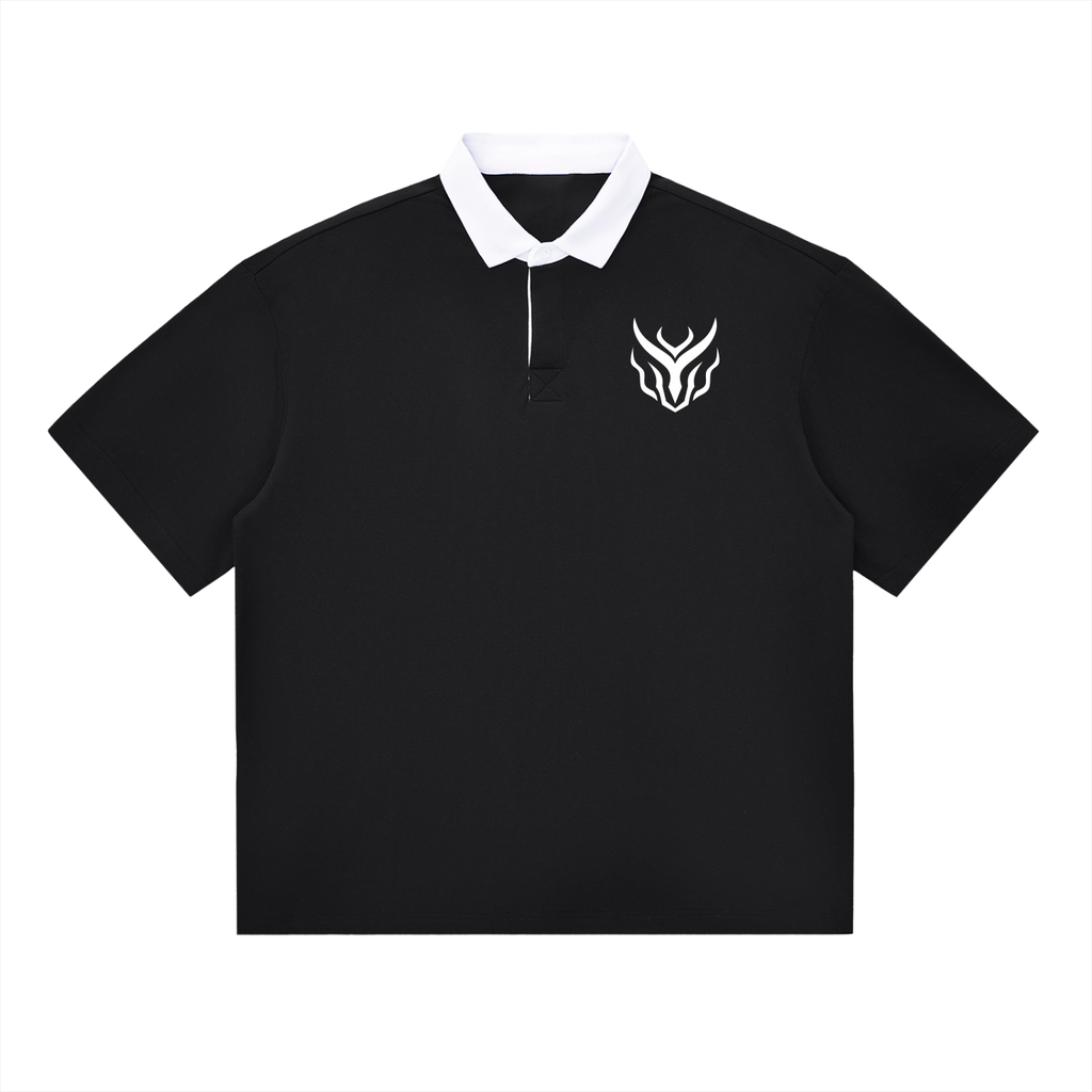 Premium Essential Contrast Collar Polo Shirt – Classic Luxury Streetwear