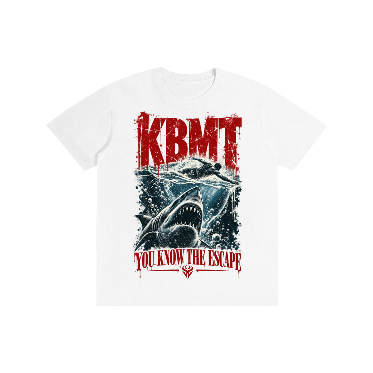 KBMT Shark Pure Cotton Unisex T-Shirt