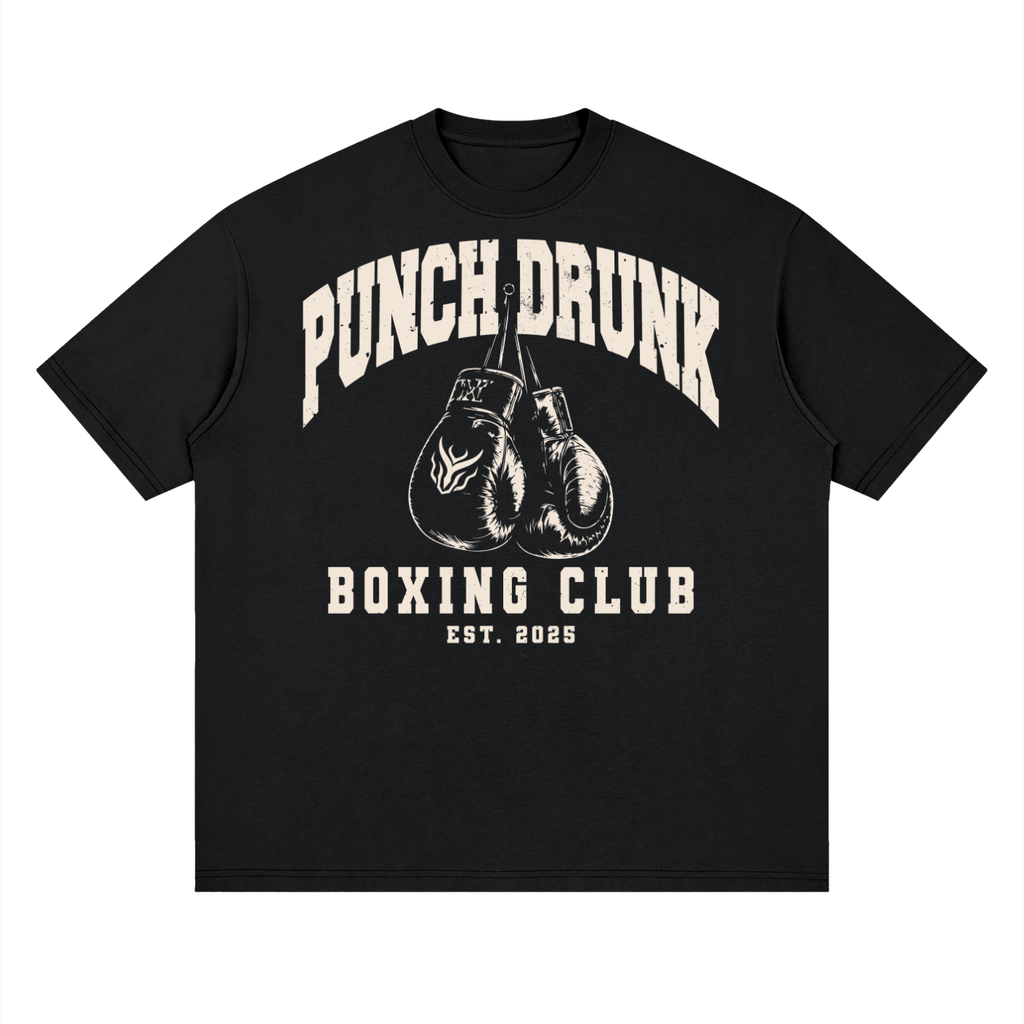 PUNCH DRUNK Boxing Club Premium Streetwear T-Shirt