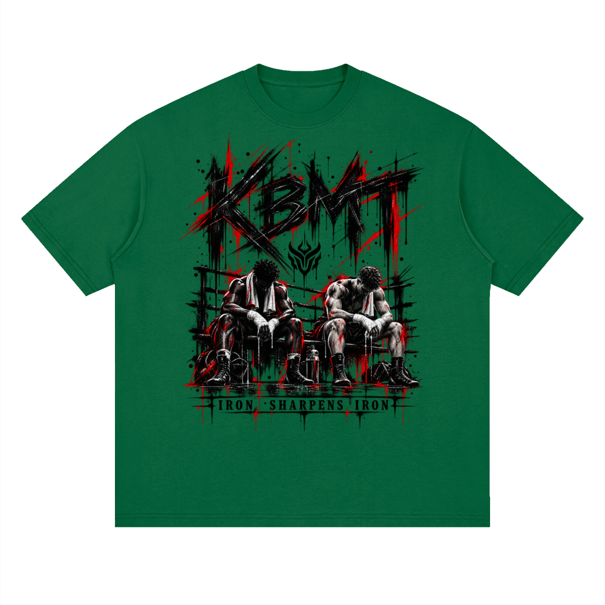 KBMT Graphic Drop Shoulder T-Shirt – Streetwear Oversized Tee