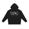 KBMT Heavyweight Drop Shoulder Hoodie – Black Streetwear Hoodie