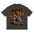 Astronaut Drop Shoulder Graphic T-Shirt – Cosmic Streetwear Tee